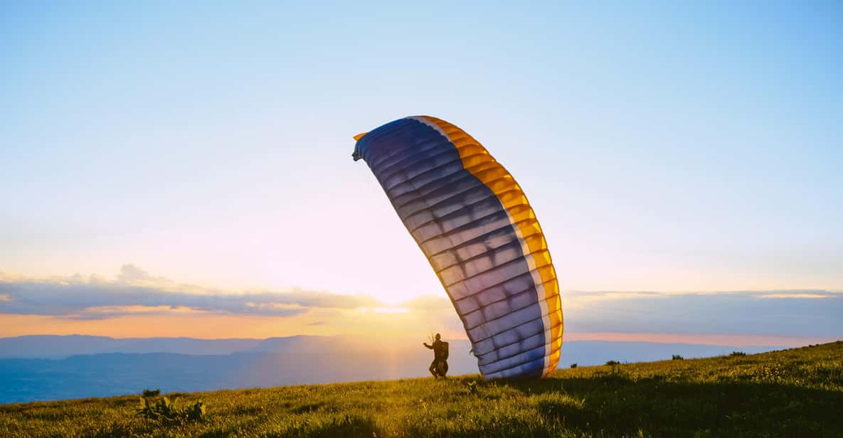 Vuelo en parapente sobre Chile